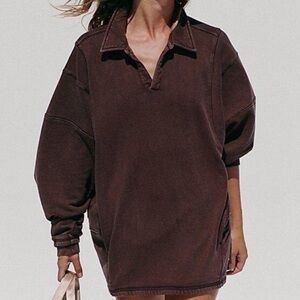 Free People Work It Out Sweater